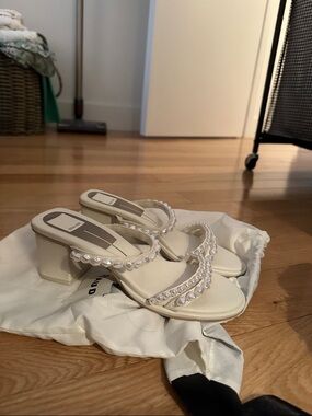 Dolce Vita Bridal Pearl Shoes